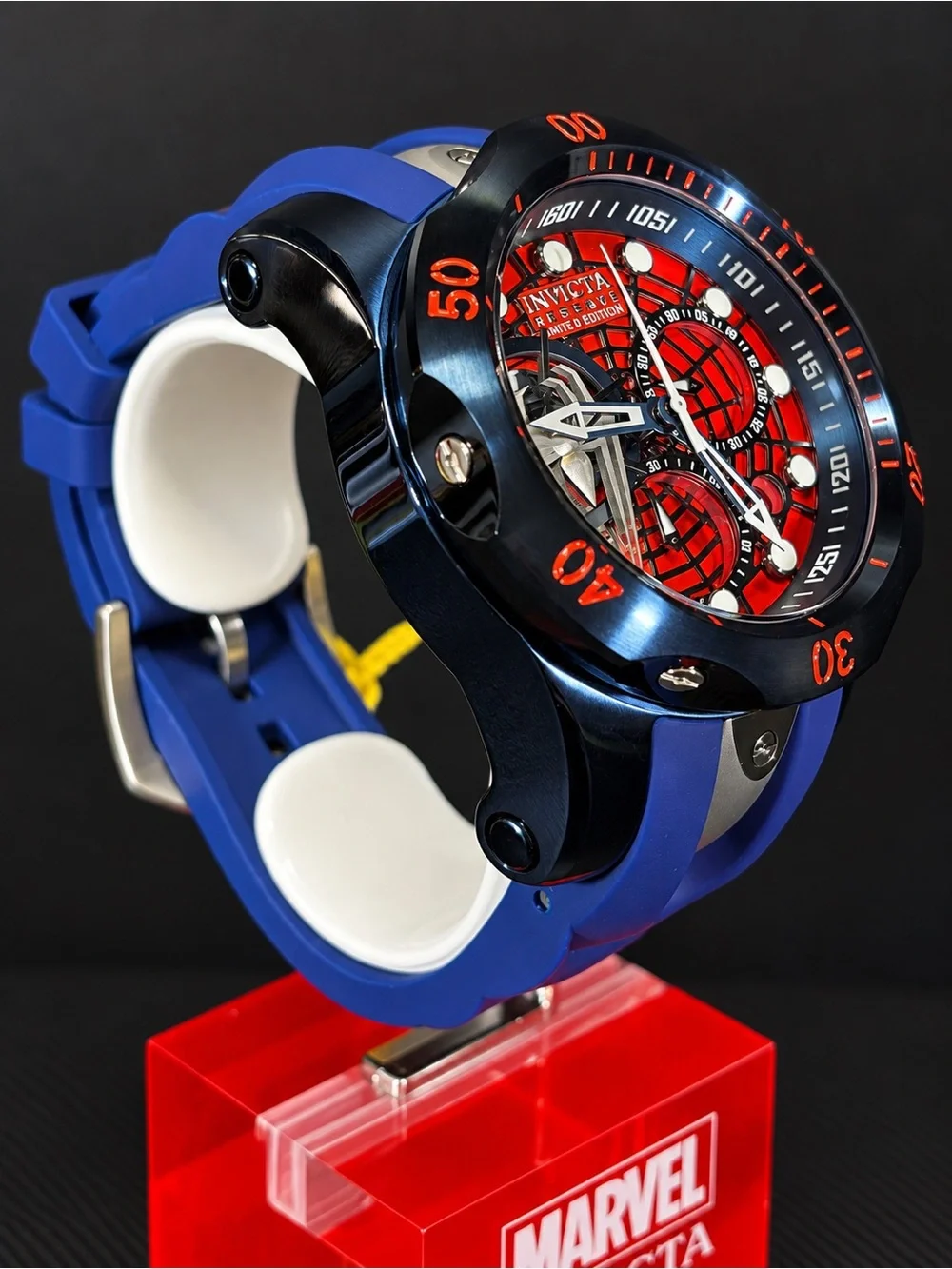Invicta Marvel Avengers Watch Set 50710IronMan 50713Black Panther 50715SpiderMan